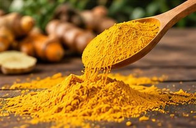 Tinh bột nghệ mịn, màu vàng tự nhiên